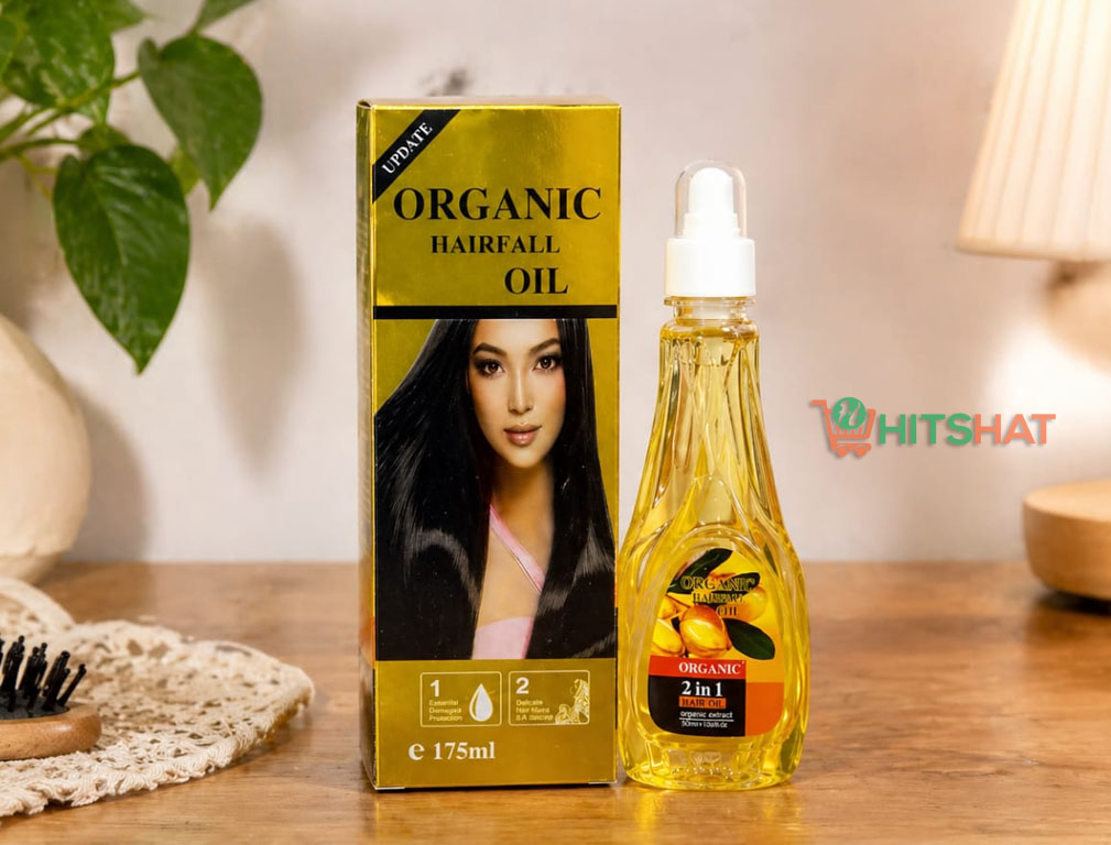 Organic Hairfall Oil (175ml)